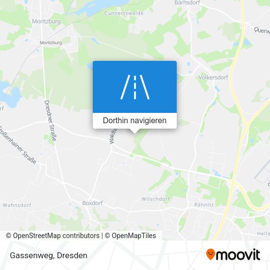 Gassenweg Karte