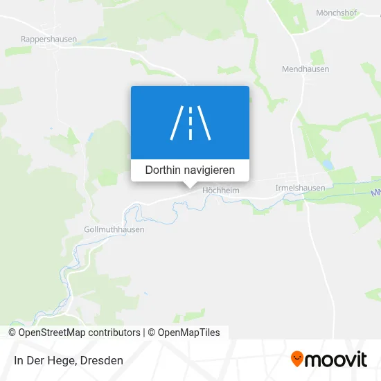 In Der Hege Karte