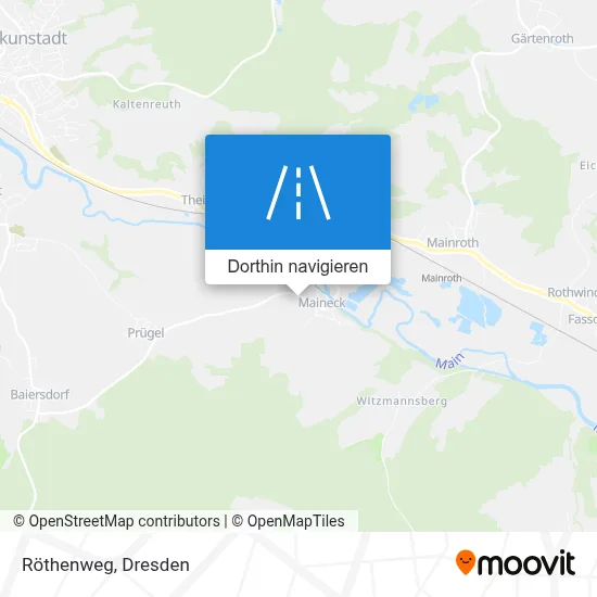 Röthenweg Karte
