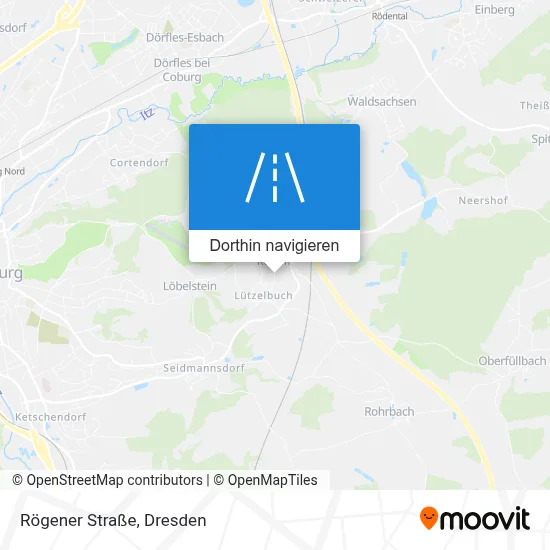 Rögener Straße Karte