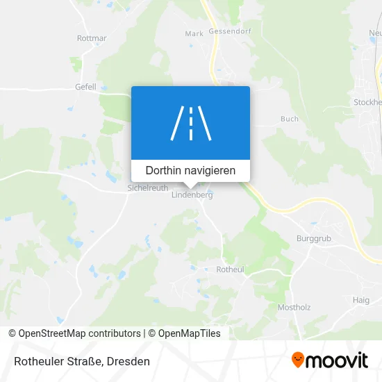 Rotheuler Straße Karte