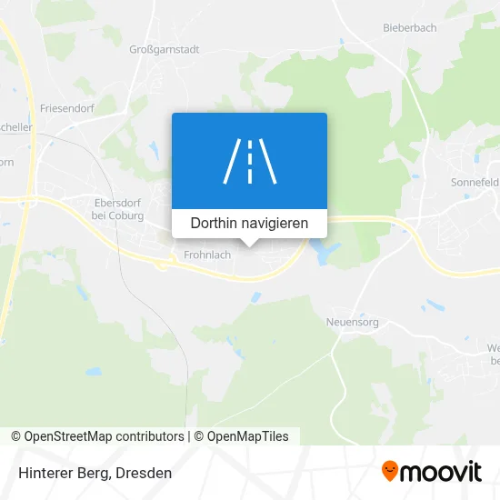 Hinterer Berg Karte