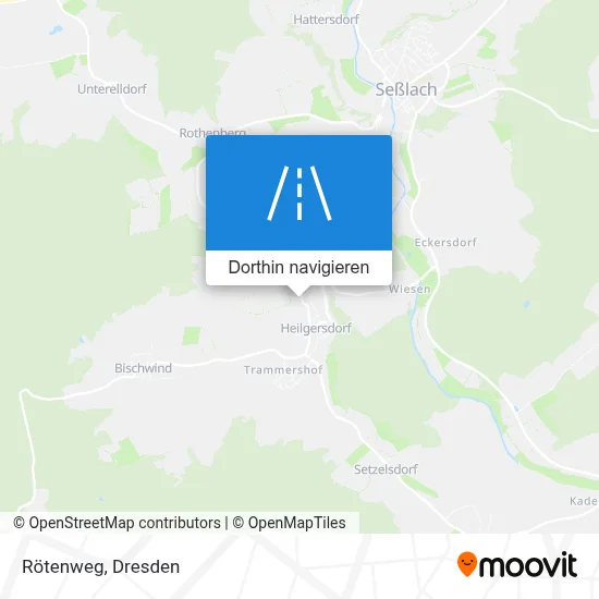 Rötenweg Karte