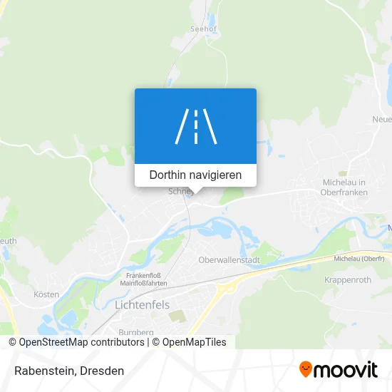 Rabenstein Karte