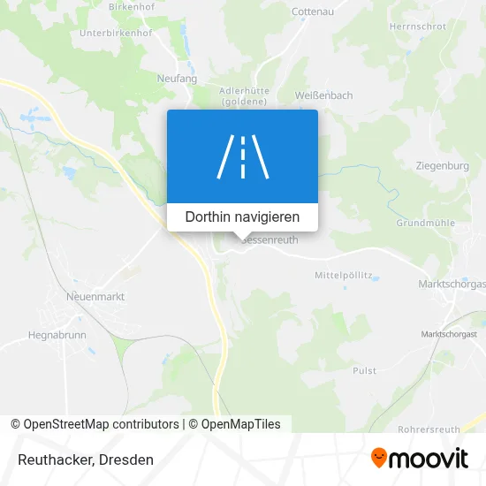 Reuthacker Karte