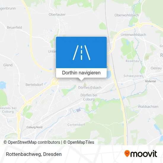 Rottenbachweg Karte
