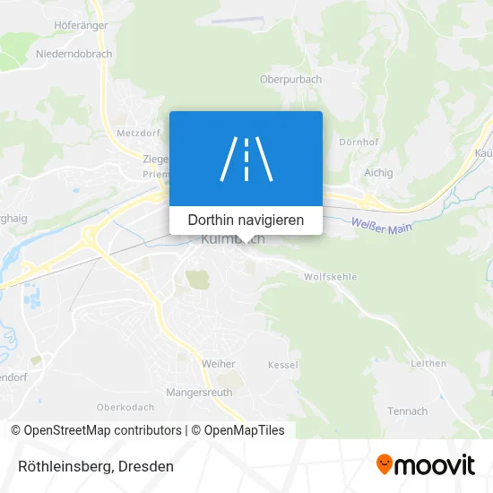 Röthleinsberg Karte