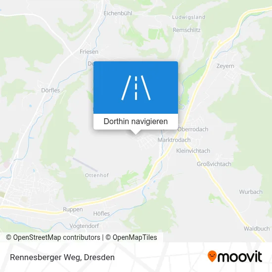 Rennesberger Weg Karte