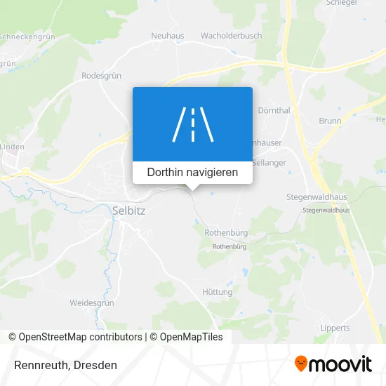 Rennreuth Karte