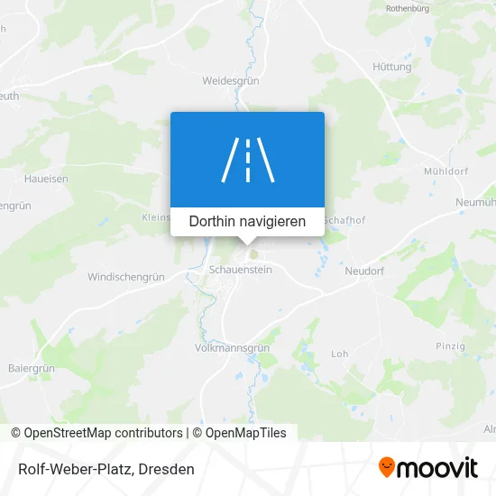 Rolf-Weber-Platz Karte