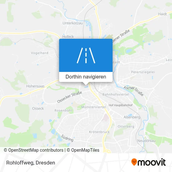 Rohloffweg Karte