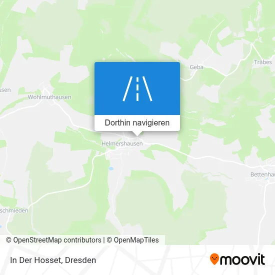 In Der Hosset Karte