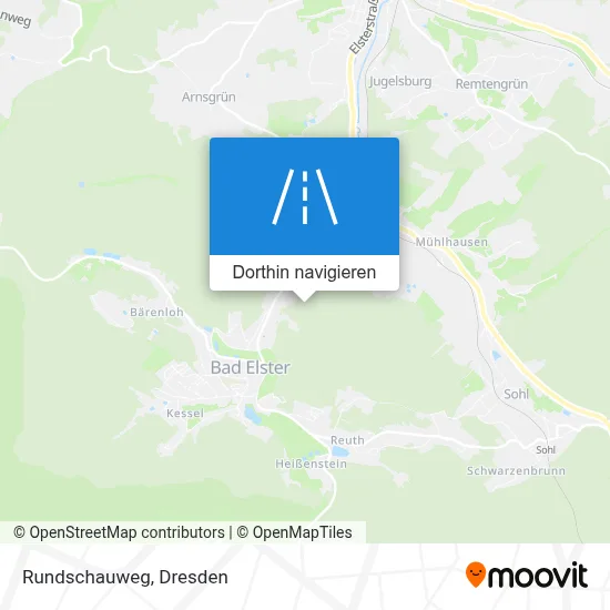 Rundschauweg Karte