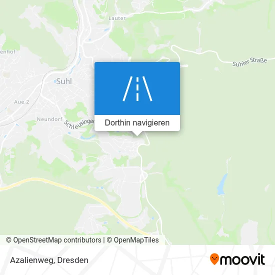 Azalienweg Karte