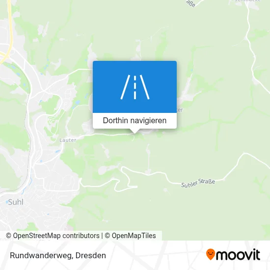 Rundwanderweg Karte