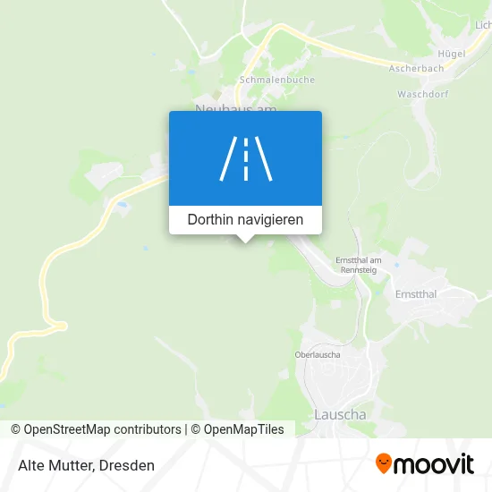 Alte Mutter Karte