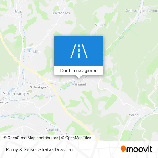 Remy & Geiser Straße Karte