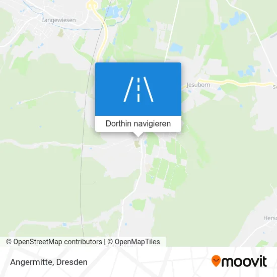 Angermitte Karte
