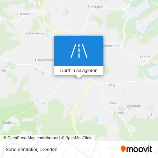 Scheibenacker Karte
