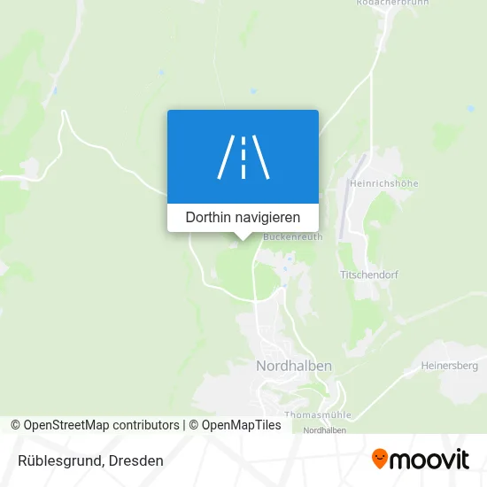 Rüblesgrund Karte