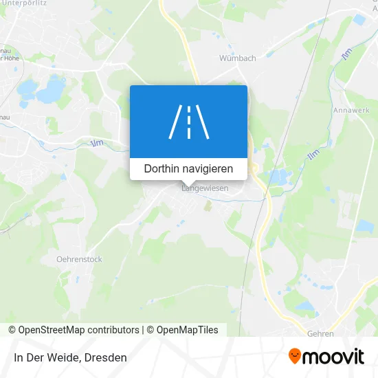 In Der Weide Karte