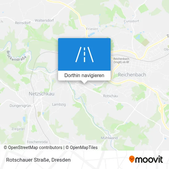 Rotschauer Straße Karte
