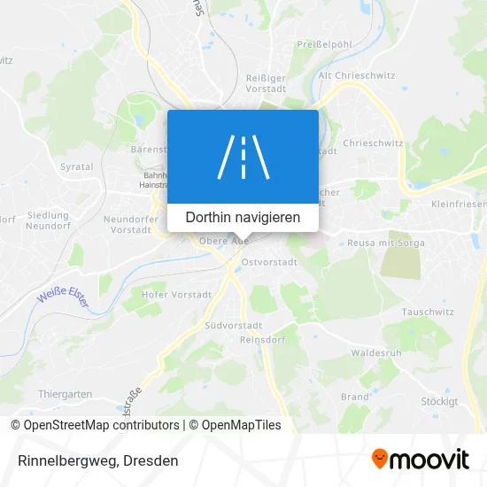 Rinnelbergweg Karte