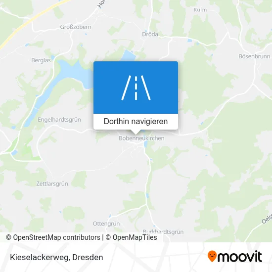 Kieselackerweg Karte