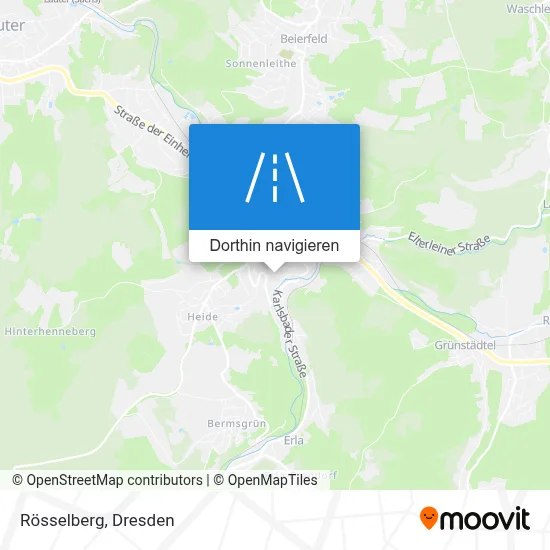 Rösselberg Karte