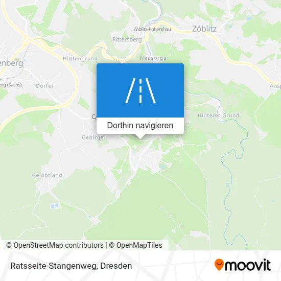 Ratsseite-Stangenweg Karte