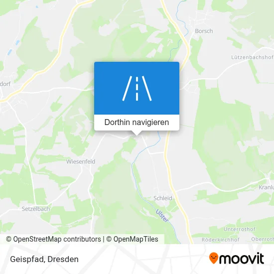 Geispfad Karte