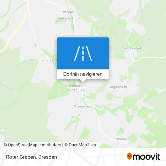 Roter Graben Karte