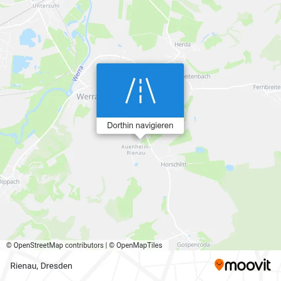 Rienau Karte