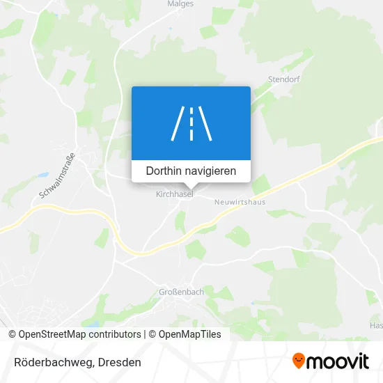 Röderbachweg Karte
