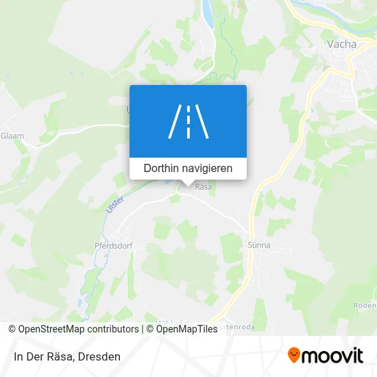 In Der Räsa Karte