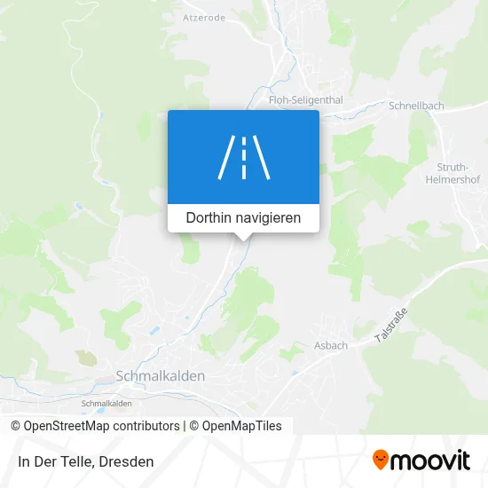In Der Telle Karte