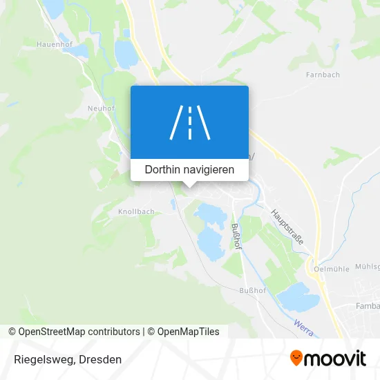 Riegelsweg Karte