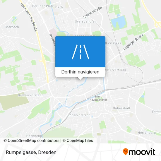 Rumpelgasse Karte