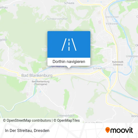 In Der Streitau Karte