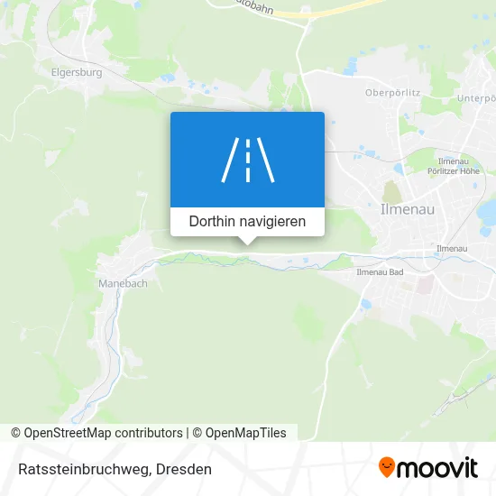 Ratssteinbruchweg Karte