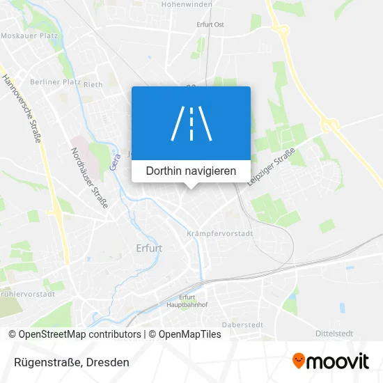 Rügenstraße Karte
