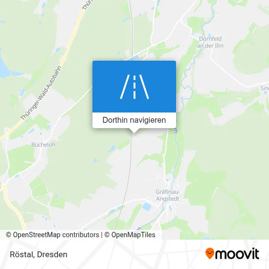 Röstal Karte