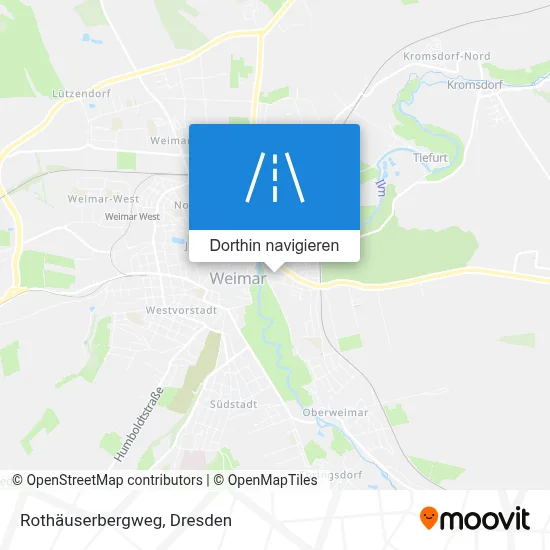 Rothäuserbergweg Karte