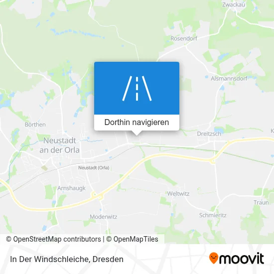 In Der Windschleiche Karte