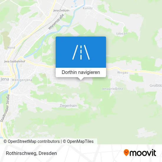 Rothirschweg Karte