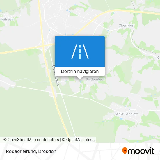 Rodaer Grund Karte