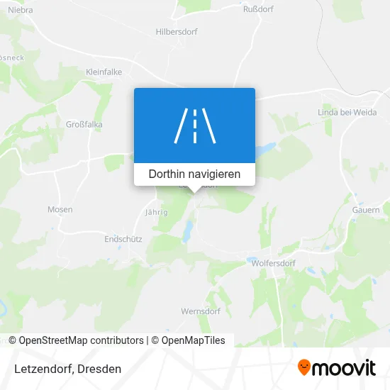 Letzendorf Karte