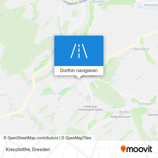 Kreuzleithe Karte