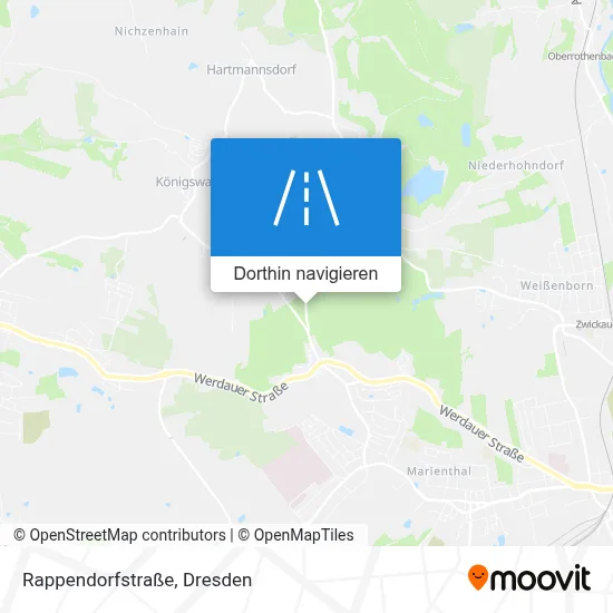 Rappendorfstraße Karte