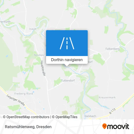 Ratsmühlenweg Karte